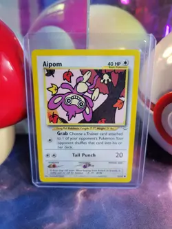 Aipom 41/64 Pokemon TCG Neo Revelation Unlimited Regular Common LP - Image 1