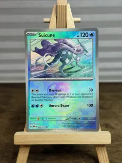 Suicune (Master Ball) 24/131 Prismatic Evolutions Pokemon TCG - Image 1