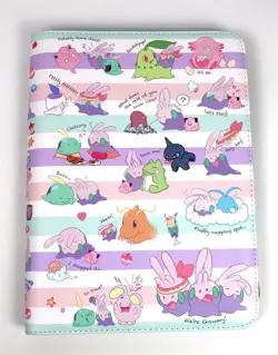 We're Goomy Pokemon Center Exclusive Card TCG Zip Binder New - Image 1