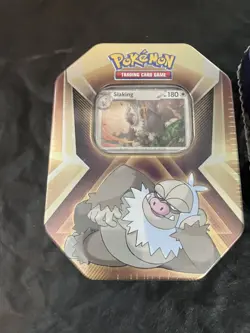 3 x Triple Whammy Collector Sealed Tins (Complete Tin Set) Pokemon TCG New! - Image 3