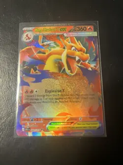 Mega Charizard Y ex 022/217 Ascended Heroes English Pokemon TCG NM - Image 1