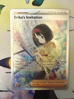 2023 Erika's Invitation Special Illustration Rare 203/165 Pokemon Scarlet 151 NM - Image 1
