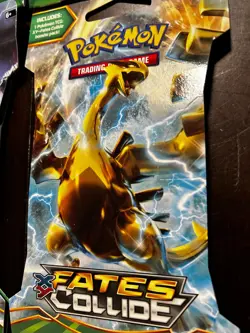 Pokemon Fates Collide Sleeved Booster Pack COMPLETE ART SET - 4 Packs SEALED - Image 5