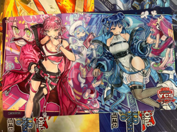 Yugioh Evil Twin Ki-sikil & Lil-la Official Playmat Konami YCSJ 2023 Tokyo New - Image 1