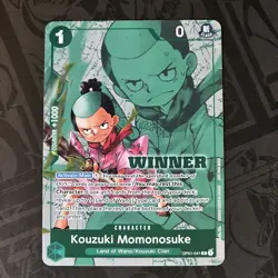 Kouzuki Momonosuke (OP01-041) Rare Winner (ENG) From Winner Promos One Piece - Image 1