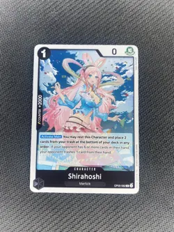 Shirahoshi One Piece Rare Holo Trading Card Awakening Of The New Era OP05-082 - Image 1