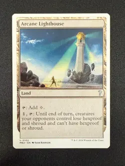 Arcane Lighthouse (WHITE BORDER) - Mystery Booster 2 Magic - Image 1