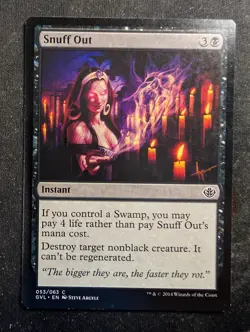Snuff Out - Duel Decks: Garruk vs Liliana (MTG) - Image 1