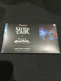 MTG Secret Lair AVATAR: Everything Changed - RAINBOW FOIL - SEALED - Image 1