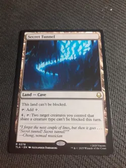 MTG ~ Secret Tunnel ~ Avatar: The Last Airbender ~ Near Mint ~ Rare - Image 1