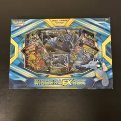 Pokemon TCG: Kingdra EX Box 4 Booster Packs New Factory Sealed - Image 1