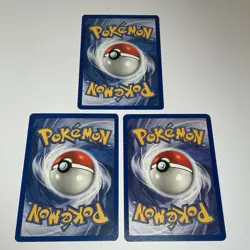 Pokemon Base Set 2 Kanto Starters Bulbasaur, Charmander & Squirtle 3 Cards WOTC - Image 4