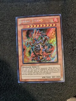 1x Jurrac Titano - Secret Rare - HA03-EN039 - LP - Image 1