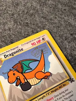 Pokemon TCG Dragonite Black Star Promo Card #5 Wizards of the Coast Clean - Image 3