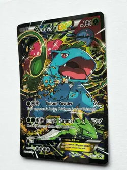Pokemon Venusaur EX XY123 Black Star Promo – Authentic, Ungraded, Clean Copy - Image 2