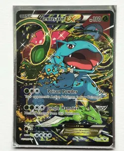 Pokemon Venusaur EX XY123 Black Star Promo – Authentic, Ungraded, Clean Copy - Image 4