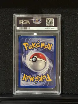 Pokemon Gym Heroes 1st Edition - Lt Surge Electabuzz 6/132 Holo SWIRL PSA 9 MINT - Image 2