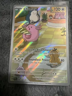 Chansey 187/167 - SV06: Twilight Masquerade (TWM) IR Pokemon TCG NM - Image 1