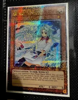 Effect Veiler (Alt Art) Quarter Century Secret Rare QCR Stampede RA04-EN004 - Image 1