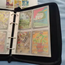 Pokemon Card Stellar Crown Partial Complete Set 96% inc Binder TCG Squirtle - Image 5