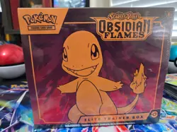 Pokemon: Scarlet & Violet 3: Obsidian Flames Elite Trainer Box - 9 Packs 820650853913 - Image 1