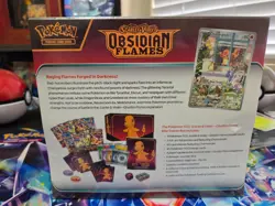 Pokemon: Scarlet & Violet 3: Obsidian Flames Elite Trainer Box - 9 Packs 820650853913 - Image 2