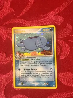 2004 Pokemon Quagsire EX Team Rocket Returns 26/109 Reverse Holo STAMPED - Image 1