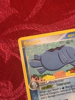 2004 Pokemon Quagsire EX Team Rocket Returns 26/109 Reverse Holo STAMPED - Image 2