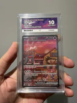 Pokemon Mew EX 053 TCG Black Star Promo UPC 151 Ace 10 *Perfect Subgrades* - Image 1