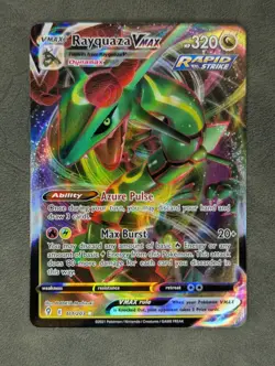 Rayquaza VMAX 111/203 Pokemon TCG Ultra Rare SWSH07: Evolving Skies Near Mint - Image 1