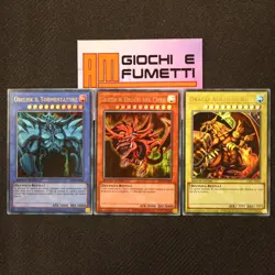 LOTTO DIVINITA EGIZIE PROMO in italiano YUGIOH rara ULTRA yu-gi-oh DA COLLEZIONE - Image 1