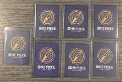 One Piece TCG Japanese card Lot 7 SR Alt Art SEC Cards NM Kaido shanks kuzan - Image 2