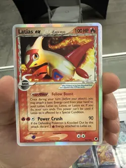 Latias EX Dragon Frontiers Holo Card 95/101 LP - Image 1