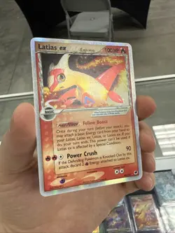 Latias EX Dragon Frontiers Holo Card 95/101 LP - Image 2