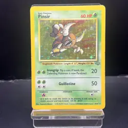Pinsir 9/64 Jungle set Holo Rare Vintage 1999 WOTC Pokemon Card Mp - Image 1