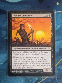 MTG Toshiro Umezawa - NM - Betrayers of Kamigawa - Image 1