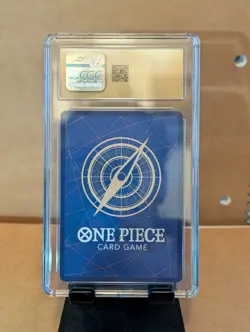Trafalgar Law One Piece CCG CGC Pristine 10 Super Rare Foil Blocker ST10-010 - Image 2