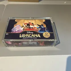 Disney Lorcana The First Chapter Booster Box 1st Print CM1 unopened,With Case - Image 1