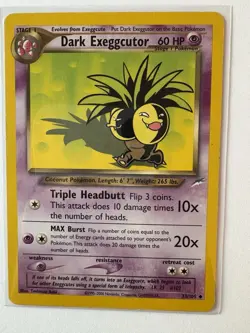 Exeggcute & Executor Pokemon Vintage Card Lot (8) Base Set 2, Jungle, Japanese - Image 2