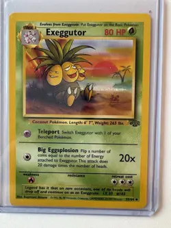 Exeggcute & Executor Pokemon Vintage Card Lot (8) Base Set 2, Jungle, Japanese - Image 4