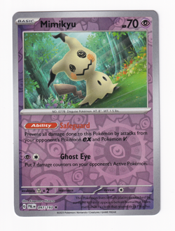 Mimikyu 097/193 Paldea Evolved 2023 Reverse Holo Pokemon Card Near Mint NM - Image 1