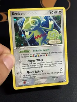 Kecleon 37/92 Ex Legend Maker Reverse Holo Foil Stamped Pokemon Card DMG - Image 3