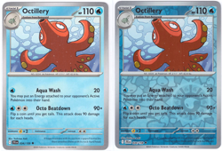 Octillery 034/159 Base + Reverse Holo Cards - Journey Together Set - Pack Fresh - Image 1