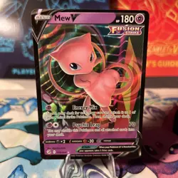 Pokemon Card Mew V Fusion Strike 113/264 Holo Ultra Rare Near Mint - Image 4