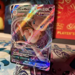NEAR MINT! Mew VMAX (114/264) Fusion Strike Full Art Ultra Rare Pokemon Card! - Image 2