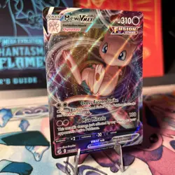 NEAR MINT! Mew VMAX (114/264) Fusion Strike Full Art Ultra Rare Pokemon Card! - Image 3