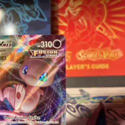 NEAR MINT! Mew VMAX (114/264) Fusion Strike Full Art Ultra Rare Pokemon Card! - Image 4