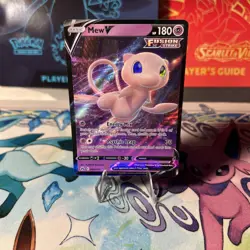 Mew V Crown Zenith 060/159 Holo Pokemon TCG Card - Near Mint - Image 1