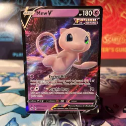 Mew V Crown Zenith 060/159 Holo Pokemon TCG Card - Near Mint - Image 4