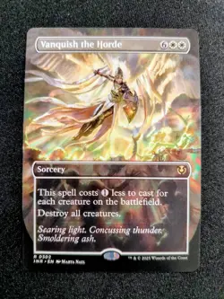 MTG Vanquish the Horde Borderless 0302 Innistrad Remastered NM - Image 1